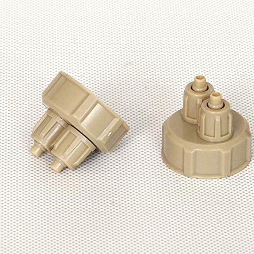 Aquarium Multifunction 2Pc DIY CO2 System Kits Generator Bottle Cap Fish Tank Carbon Dioxide DIY Reactor Quick Cap