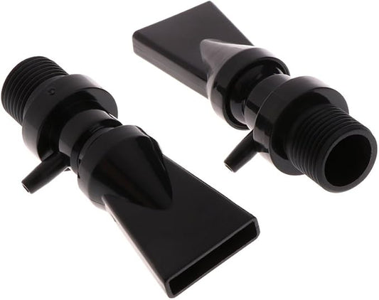 Aquarium Plastic Pump Duckbill Nozzle Water Outlet Return Pipe Plumbing Fitting