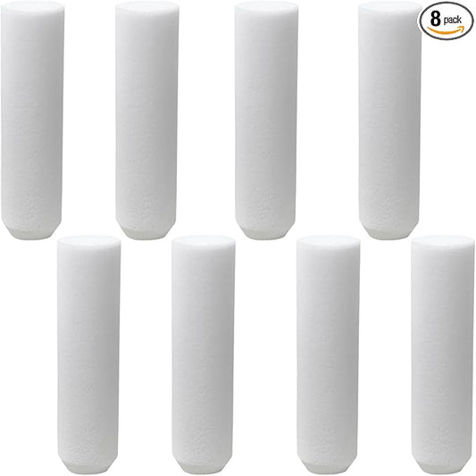8-Pack Airstone Replacement for BiOrb Aquarium - Compatible with Classic, Halo, Tube, Life - Air Stone & Bubble Stone Diffuser