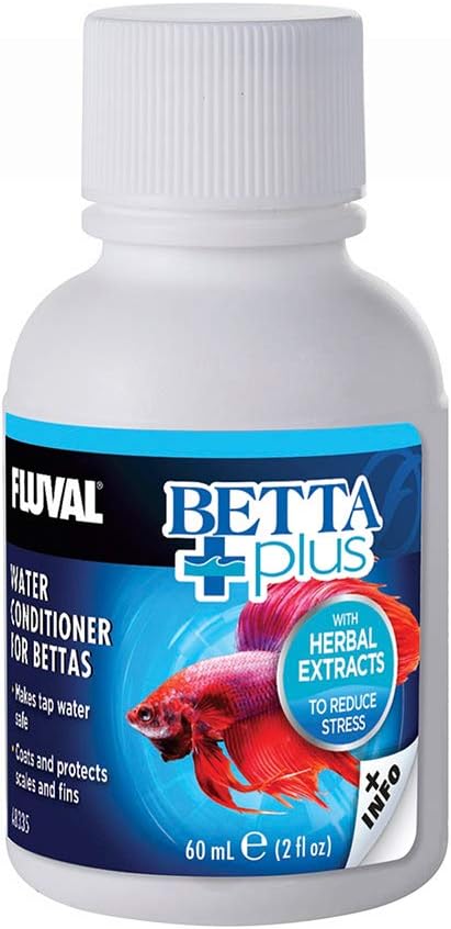 Fluval Betta Plus Water Conditioner, Aquarium Water Treatment, 2 Oz.