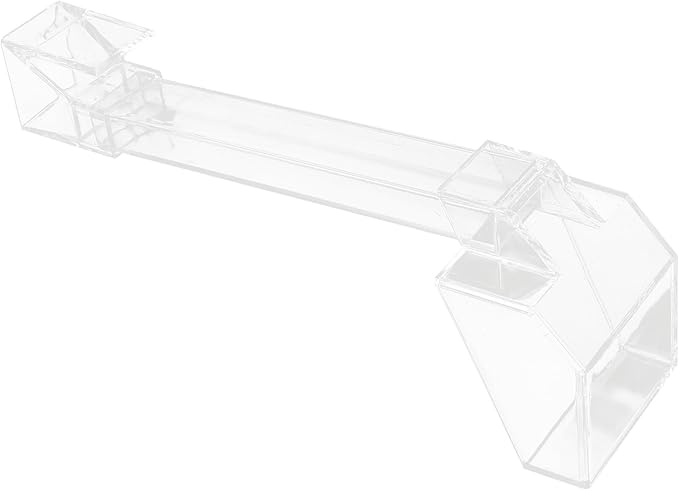 Shrimp Aquarium Feed Tube and Feeding Dish, 21cm Acrylic Fish Feeder for Shrimp Tank, Aquarium Supply for Automatic Feeding of Aquatic Pets