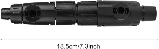 Pssopp Aquarium Hose Valve Pipe Valve Fish Quick Release Connector Aquarium WaterControl Valve Pipe Connector Adapter with Quick Release Handle(12 to 16mm)
