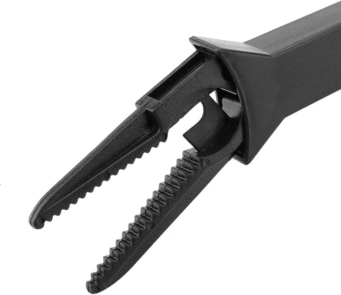 Aquarium Plastic Tweezer Clip Fish Water Plants Tongs Clamp Clip Aquarium Plants FishMarine Tweezer Fish Cleaning Tool with Pulling Claw Design