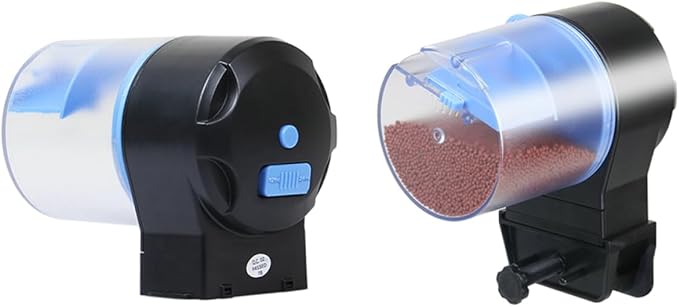 Milisten Automatic Fish Feeder Timer for Aquarium Battery Operated Fish Food Dispenser Feeding Outlet Color