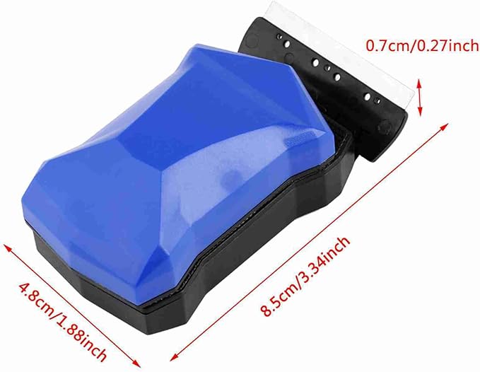 Flipper Cleaner Float, 2-in-1 Floating Magnetic Aquarium Glass Cleaner, Fish Tank Algae Cleaner, Scrubber & Scraper