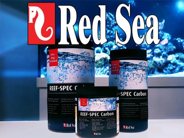 Red Sea Reef Spec Aquarium Carbon 2000 ml – Superior Activated Carbon for Marine or Freshwater, Eliminates Toxins & Odors, Crystal Clear Water