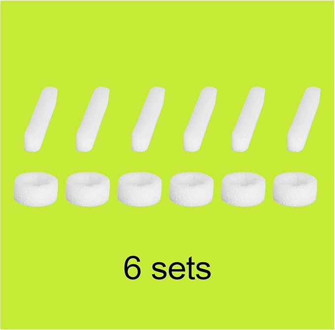 FURBULOUS Cube Automatic Animal Water Dispenser Sponge Filters (6 sets)