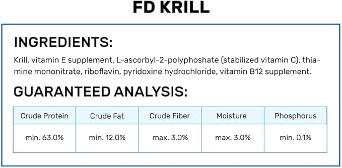 Hikari USA Inc. Freeze Dried Krill .71oz