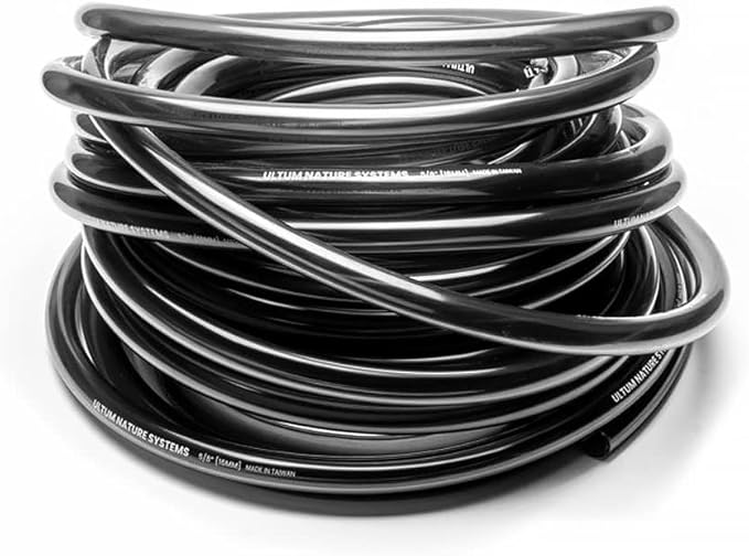Ultum Nature Systems Vinyl Tubing for Delta Aquarium Canister Filter, Quick Release, Pumps, Fish Tanks and Aquatic Systems (1/2 Inch, 5 Feet)