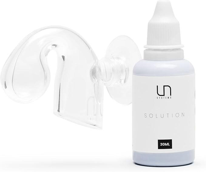 Ultum Nature Systems CO2 Drop Checker - Glass CO2 Drop Checker for Aquarium, CO2 Aquarium Kit with Solution, CO2 Monitor Complete Set for Planted Aquariums - Drop Checker Suction Cup Mount (SD)