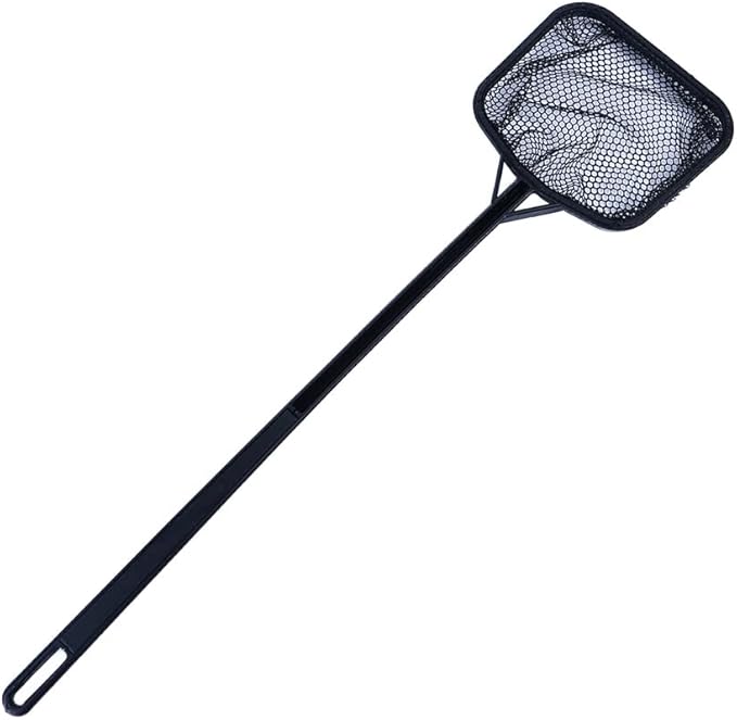 Generic Aquarium Fish Net Lightweight Nylon Fish Tank Fishing Net Square Fish Tank Net Plastic Fish Tank Catching Cleaning Mesh Tool, AM17CD0BNKSUS