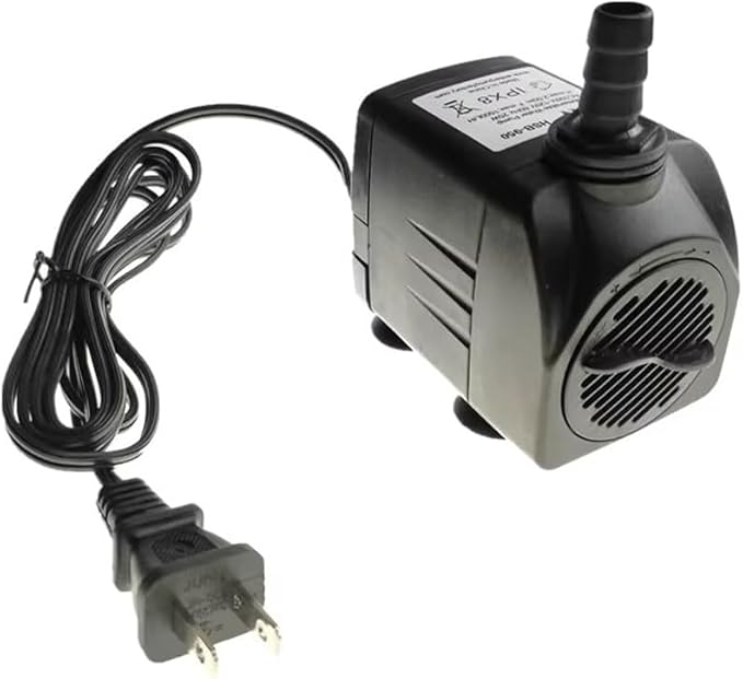 500GPH 25W Submersible Water Pump Fountain Pump Ultra Quiet For Aquariums Fish Tank Pond Fountain Statuary Water Feature Hydroponics