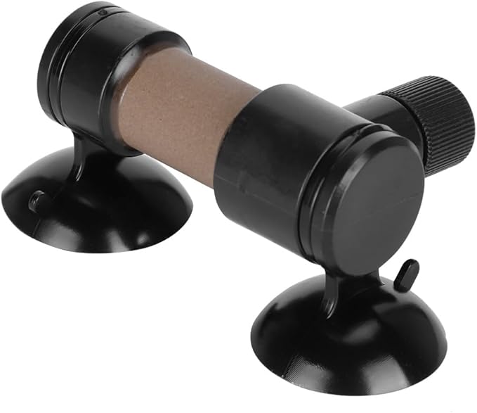 Black Plastic Carbon Dioxide Diffuser Ceramic CO2 Atomizer Dissolve System with Nut Lock for Aquarium(S)