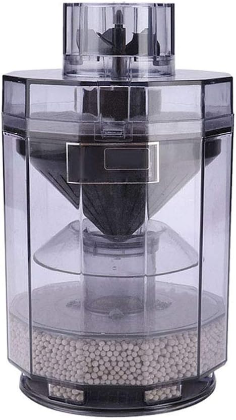 JTLB Fish Complete Aquarium External Canister Filter 16×9×9 Multi Functional Aquarium Filter Bucket Round Shape Fish Automatic Suction Cleaner