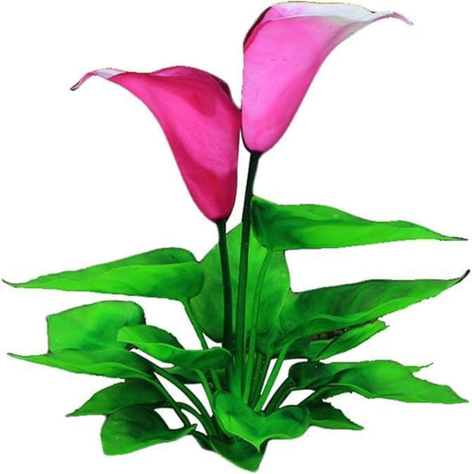 Artificial Aquarium Plants,Flower Aquarium Decoration Artificial Aquatic Plant Waterweed Craft Silk Plastic Plants,Artificial Fish Tank Decorations,Used for Household and Office Simulation Hydroponic
