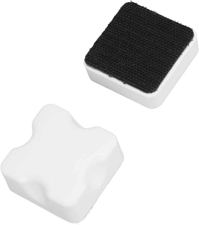 Zerodis Aquarium Scraper, Aquarium Magnetic Brush Scratch Mini Fish Glass Cleaner for Removal Floating Clean Brush Glass Cleaner Scrubber (S)