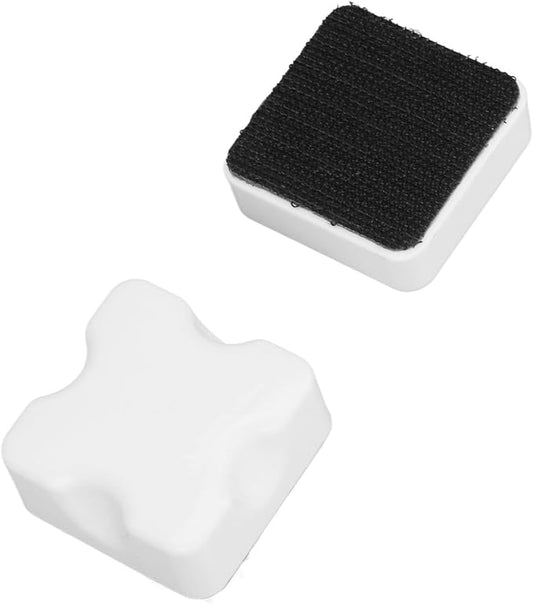 Zerodis Aquarium Scraper, Aquarium Magnetic Brush Scratch Mini Fish Glass Cleaner for Removal Floating Clean Brush Glass Cleaner Scrubber (S)