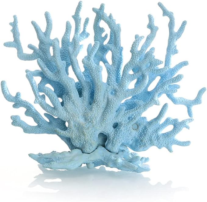 Gigicloud Artificial Aquatic Plants Fish Tank Fake Coral Multi-Purpose Pollution-Free Simulation Water Grass Small Aquarium Plants Artificial Aquarium Decoration