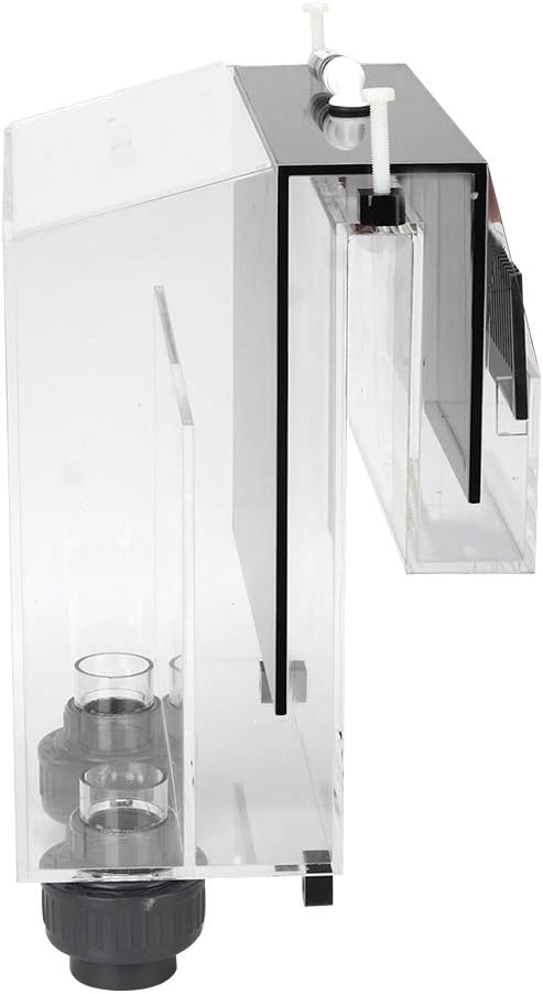 Zerodis Aquarium Water Cycle Box, Acrylic Hang On Fish Water Siphon Air Pumps for Recycled Water and Increase Oxygen, Filtration Water No Noise Fish Filter