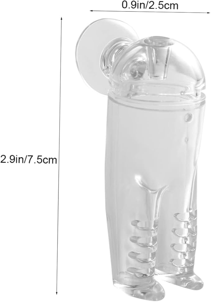 Aquarium Automatic Feeder Fish Food Feeder with Cover Shrimp Cup Easy to Install Odorless