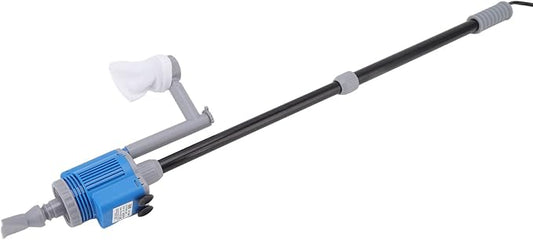 Fish Water Changer, Aquarium Gravel Cleaner Siphon Kit 60Hz 28W Powerful Cleaning 1700LH US Plug 110V for Fish
