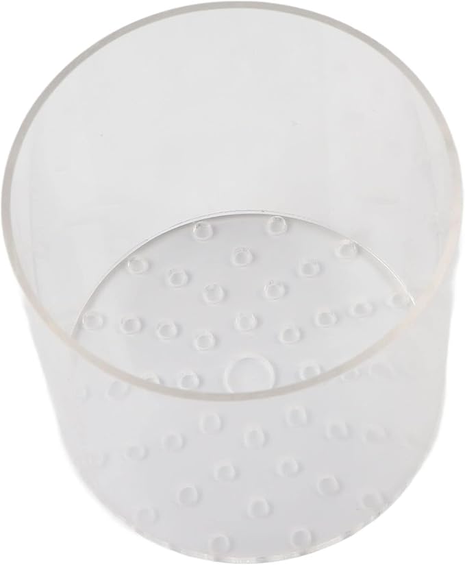 Acrylic Transparent Coral Feeder Cover, Shrimp Device for Aquarium Fish, Safe Coral Environment to Observe Coral Health (120mm)