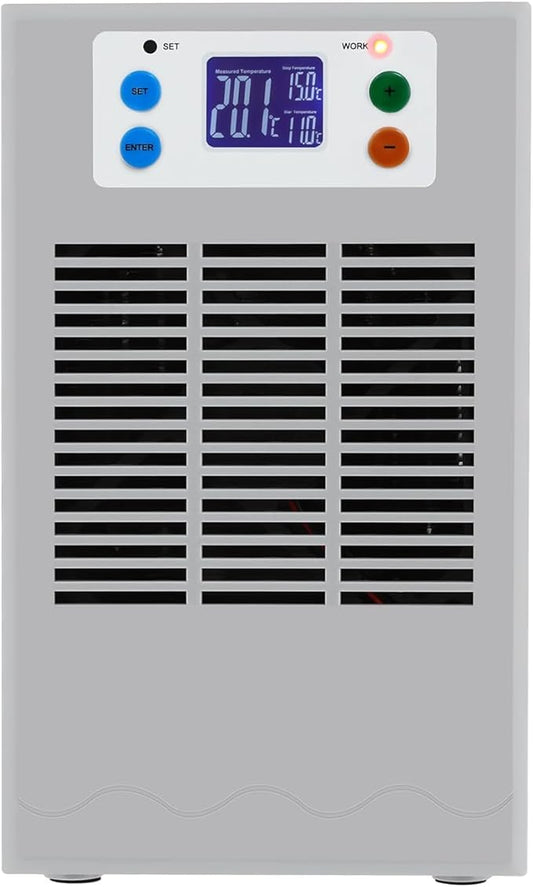 Aquarium Chiller, 30L/7.93GAL Water Chiller for Fish Tank 100W Aquarium Water Chiller Fish Tank Chiller with Circulation Function Constant Temperature & Low Noise for Fish Tank Axolotls Coral