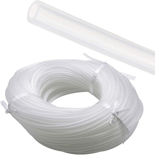 NACX 164Ft Aquarium Airline Tubing, Soft Air Pump Hose for Fish Tank, 4mm ID, 6mm OD, 50M Long Flexible Clear