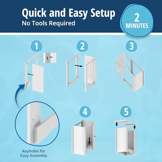 Tetra 5-10 Gallon Fish Tank Stand, Easy To Assemble in Less than 2 Minutes, No Tools Required, Water-Resistant Wood Stand For Freshwater And Saltwater Aquariums, Sturdy Stand Designed For Durability