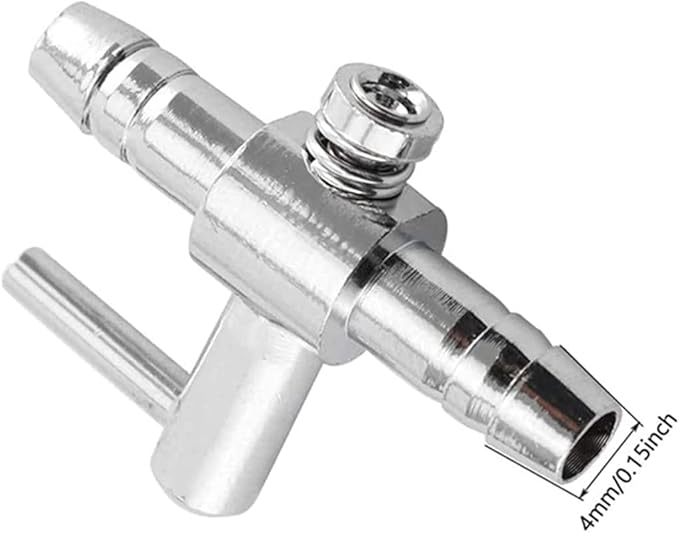 Aquarium Fish Tank Air Flow Control Lever Pump Single Way Valve, 16Pcs