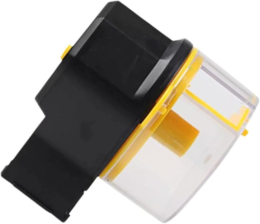 jojofuny Automatic Fish Feeder for Aquarium and Pond Adjustable Timer Fish Food Vacation Feeder Yellow Non-Battery Operated Mechanical Dispenser for Goldfish and Turtle Tanks