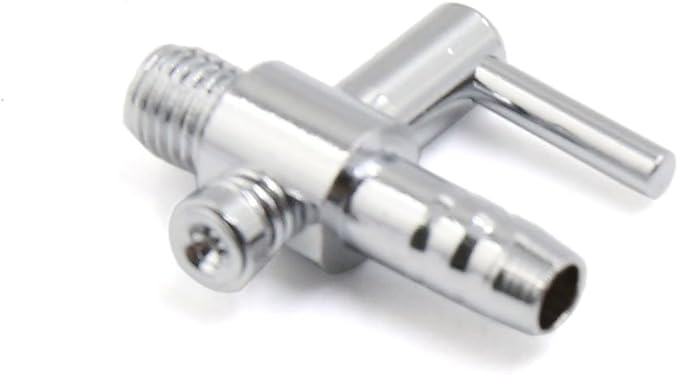 uxcell 10Pcs Stainless Steel Single Way Air Valve Distributor for Aquarium Pump
