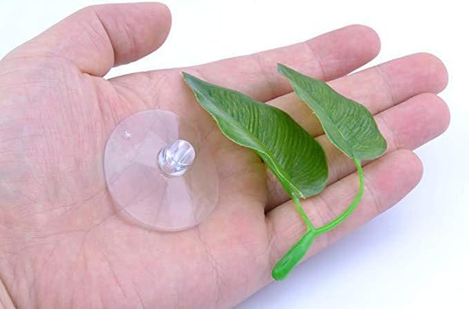 Pet Supplies Animals Toys Artificial Plant Leaf Betta Hammock Fish Tank Spawning Rest Bed Aquariums Decor