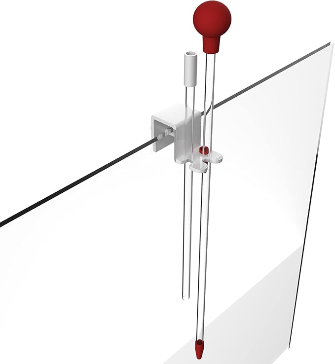 MagTool Aquatic Reef Tank Coral Tube Feeder with Detachable Acrylic Tubes and Feeder Rack for Precise Feeding and Tank Cleaning