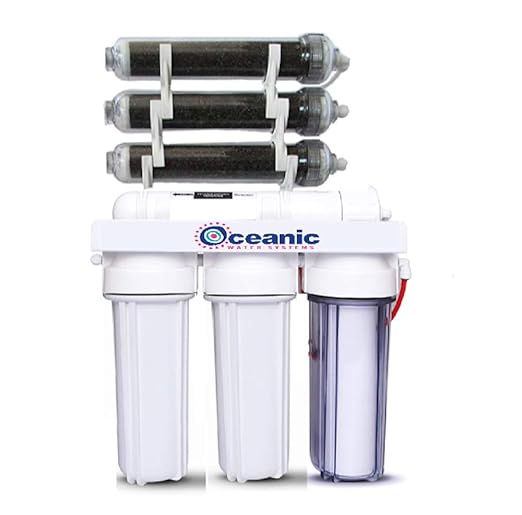 7 Stage | 0ppm RO/DI Aquarium Reef Reverse Osmosis Deionization Filter System | 150 GPD | Heavy Duty & High Capacity RODI