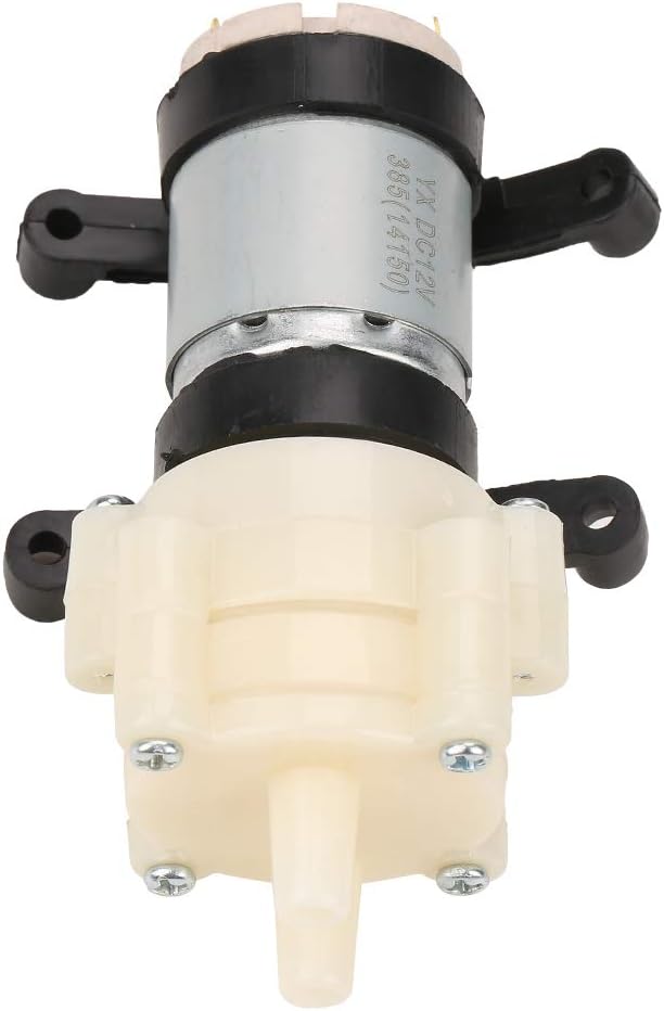 385 DC 12V Mini Water Suction Pump Low Noise Electric Diaphragm for Tea Machine Fish Water Dispenser