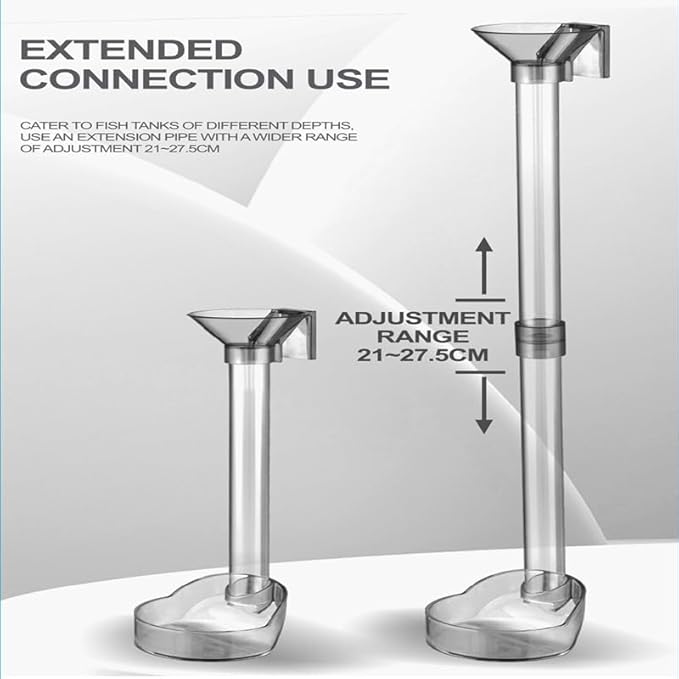 Shrimp Feeder & Fish Feeder – Aquarium Fish Feeding Dish & Tube, Automatic Fish Feeder with Dual Floating Ring Design for Betta Fish Tanks & Accessories