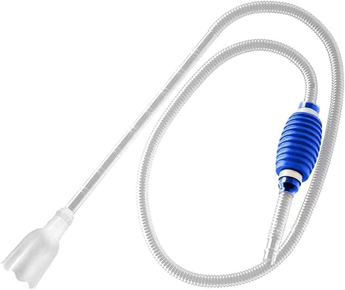 Aquarium Siphon Water Changer Fish Tanks Siphon Aquarium Siphon Vacuum for Fish Tanks Toilet Suction Aquarium Siphon Vacuum for Fish Tanks Gravel & Sand, Blue-1.5M