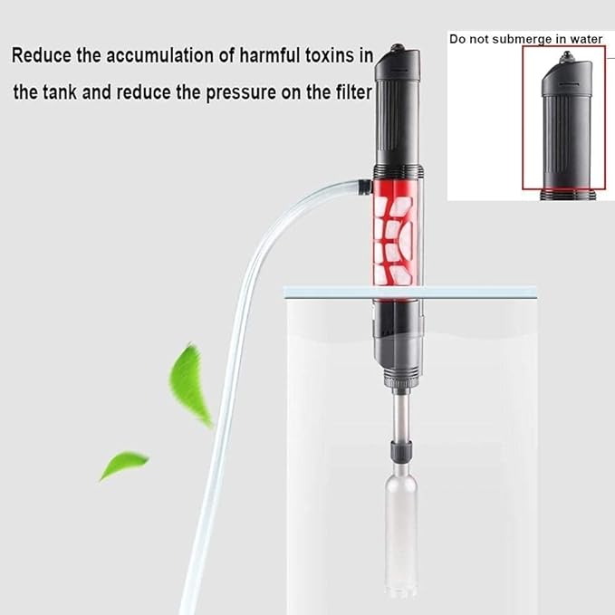 Accessory Set Electric Aquarium Gravel Cleaner Vacuum, Sludge Extractor Aquarium Fish Tank Water Changer Automatic Gravel Cleaner Aquarium Cleaner Kit Vacuum Siphon Pump for Sand Washing Aquari