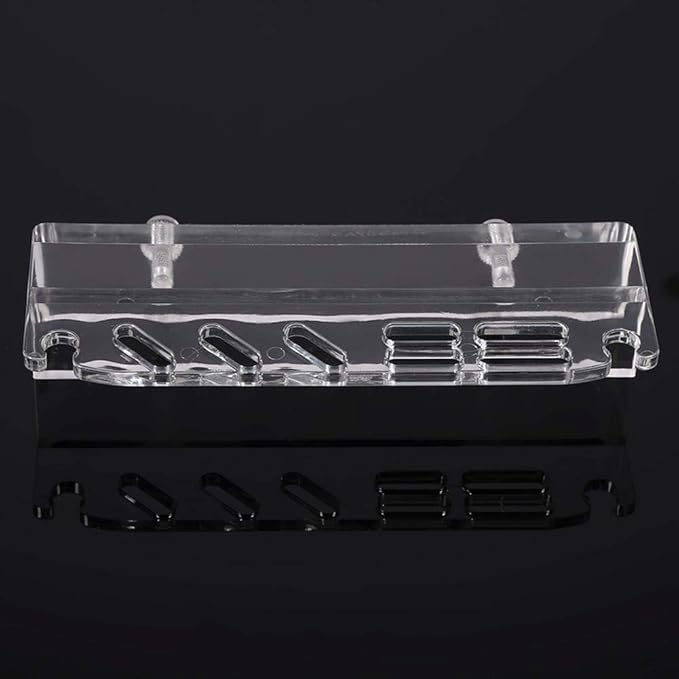 Fdit Acrylic Aquarium Fish Water Plant Scissor Scraper Spatula Maintenance Holder Storage Rack for Home Accessories