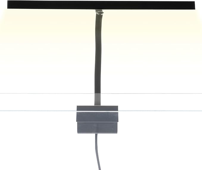 Aqua Worx EOS LED Aquarium Light - Adjustable Gooseneck With 7-Mode RGB Settings - Ideal for Planted Tanks, Fish Tanks, Nano Aquariums - N7 RGB