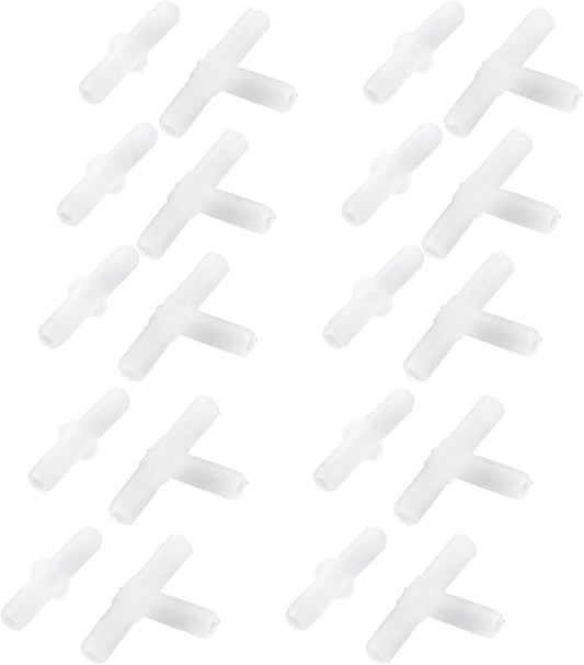 uxcell 10-Piece Straight Aquarium Airline Tube Filters Adapters