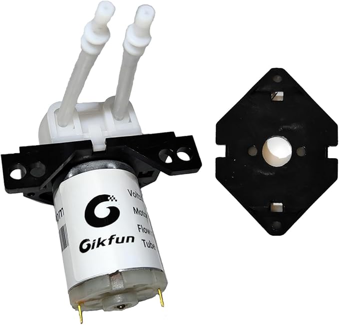 Gikfun 12V Peristaltic Liquid Pump Dosing Pump with Replacement for Aquarium Lab Analytical DIY EK1978 (1pcs)