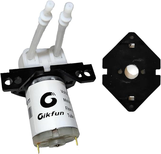 Gikfun 12V Peristaltic Liquid Pump Dosing Pump with Replacement for Aquarium Lab Analytical DIY EK1978 (1pcs)