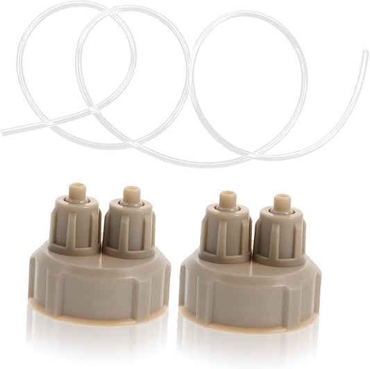 Diy Co2 Generator Bottle Caps with 1M Tube Aquarium Accessories for Aquarium Co2 Reactor Fish Tank Co2 System Replacement Caps