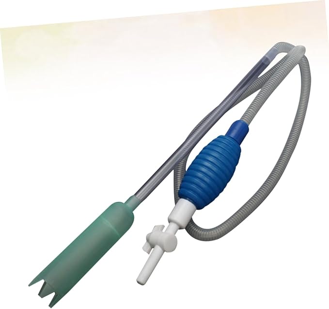 Manual Fish Tank Water Changer 2m Long Aquarium Tool Easy Clean Fish Tank Sand and Water