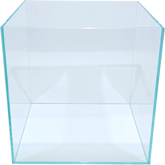 Lifegard Aquariums - 7 Gallon Cube Low Iron Ultra Clear Glass Tank 5mm - 12.16''x12.16 x12.16''