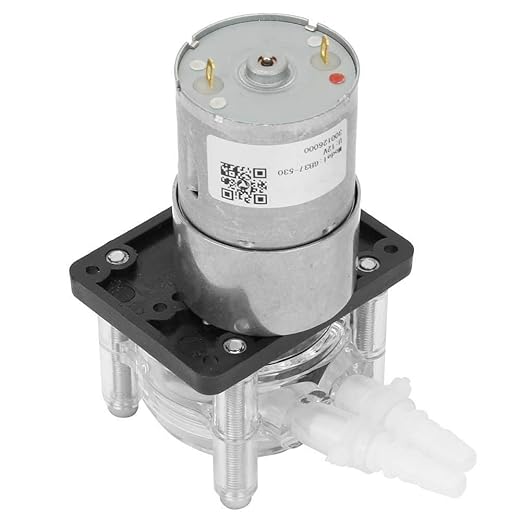 Peristaltic Pump Large, DC12V Strong Suction, Modern Style, Polycarbonate Material, 0-400ml/min Flow Rate