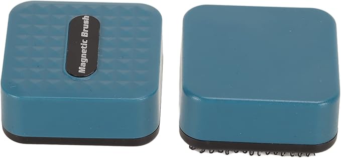 Tnfeeon Mini Magnetic Fish Reservoir Aquarium Cleaner Brush,Aquarium Magnetic Brush Multipurpose Scratch Double Sided Floating Magnetic Fish Reservoir Scraper