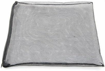 CNZ Universal Media Filter Bag for Ammonia Remover, Bio-Ball, Ceramic Ring, Pellet Carbon (16" x 12" 3-Pack Black)